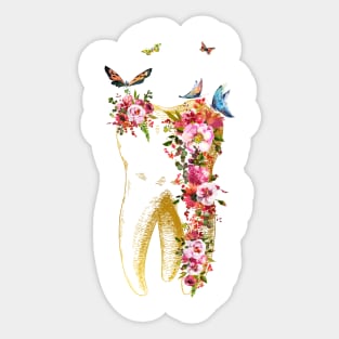 Human tooth Sticker